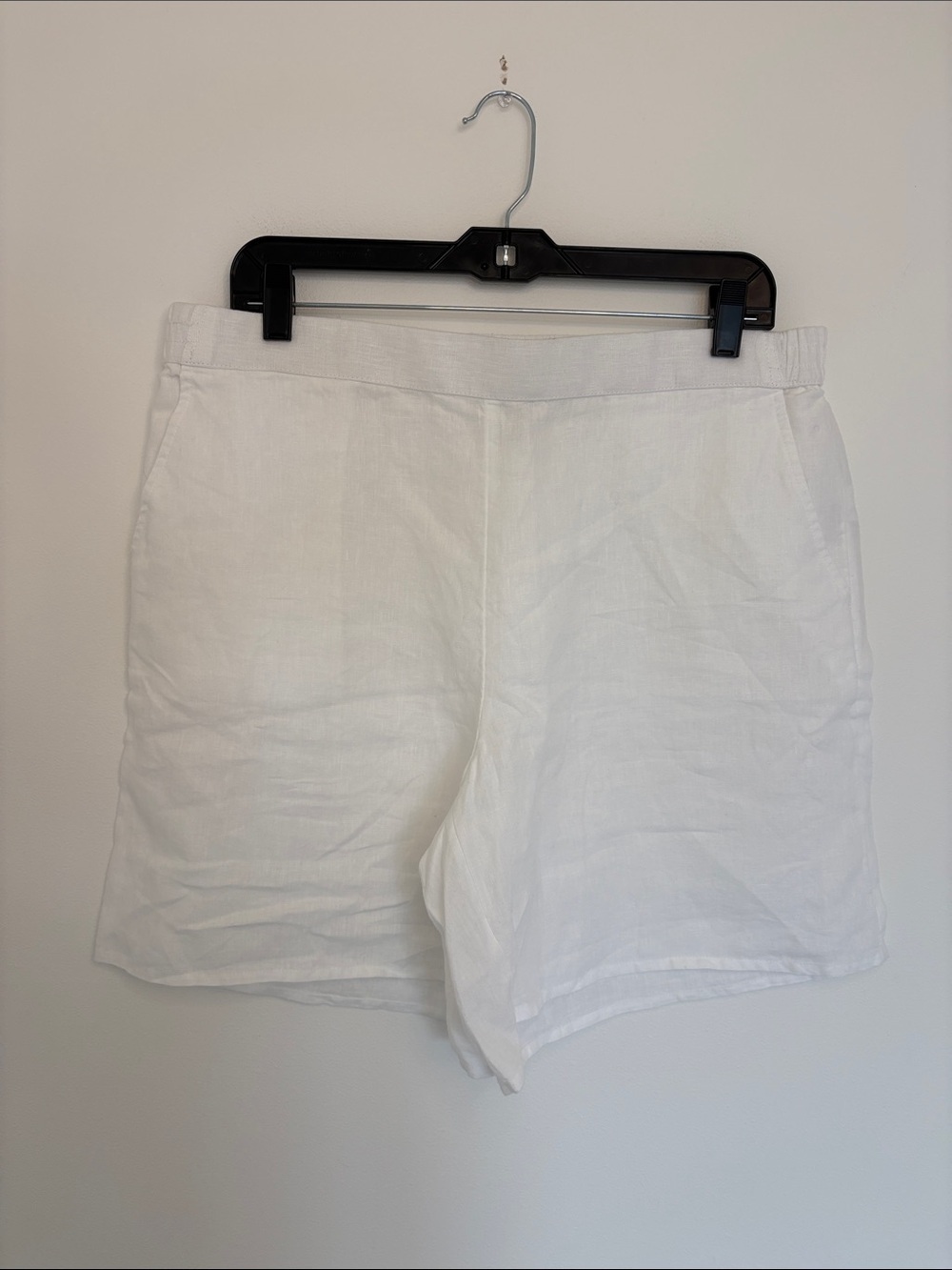 Charter Club Linen White Shorts